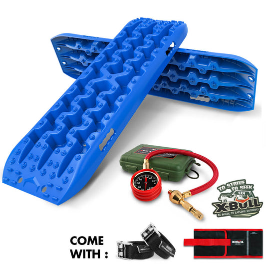 Recovery Tracks Boards Sand Truck Mud 4Wd 4X4 Gen3.0 Black/ Tyre Tire Deflator