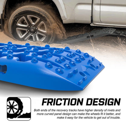 Recovery Tracks Boards Sand Truck Mud 4Wd 4X4 Gen3.0 Black/ Tyre Tire Deflator
