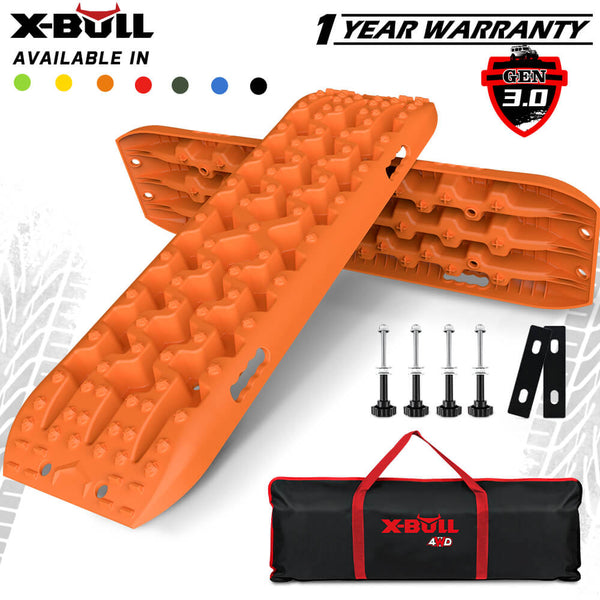  4Wd Snow Tracks Recovery Tracks (2Pcs) With Mounting Bolts
