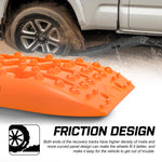 4Wd Snow Tracks Recovery Tracks (2Pcs) With Mounting Bolts
