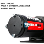 Wireless 12V Steel Cable Electric Winch 3000Lbs/1360Kg Atv Boat