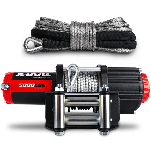  Wireless 12V Steel Cable Electric Winch 5000Lbs Atv Boat Rope