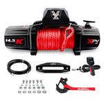 Electric Winch: 14500Lbs, 12V Red