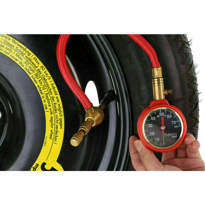 Tyre Deflator Tire Air Deflators Rapid With Pressure Gauge Valve Tool 4Wd