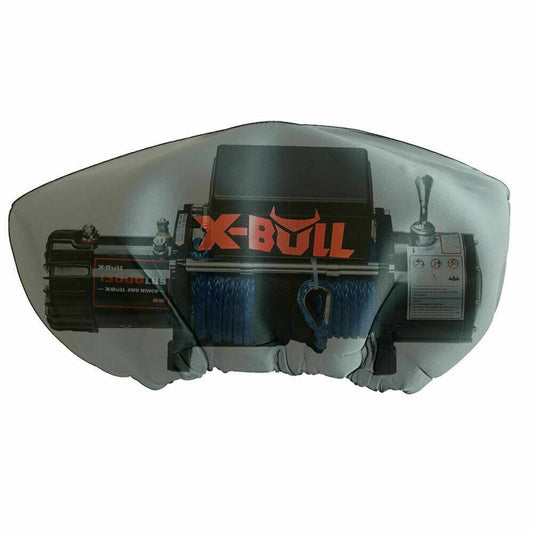 Winch Cover Waterproof Fits 8000-17000Lbs Winch Dust Cover Soft 4X4