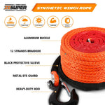 9.5Mm X 30M Dyneema Sk75 Winch Rope Synthetic Recovery Cable