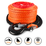 9.5Mm X 30M Dyneema Sk75 Winch Rope Synthetic Recovery Cable