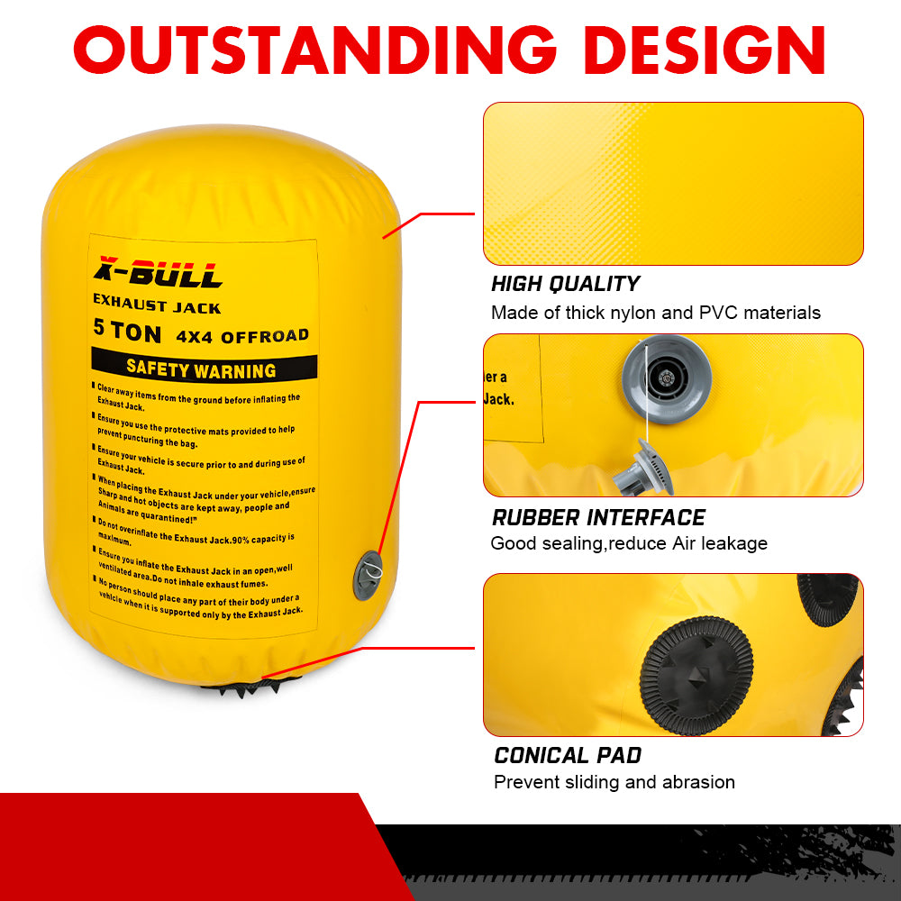 Air Jack Rescue Kit: Multi-Layer Truck Assistance