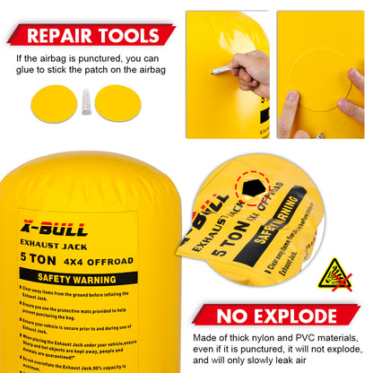 Air Jack Rescue Kit: Multi-Layer Truck Assistance