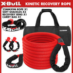 Heavy-Duty Kinetic Recovery Rope Kit - 22MM
