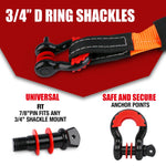4Wd Recovery Kit With Winch, Snatch Strap, And Tracks Gen3.0 - Black