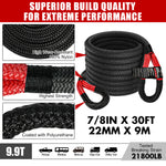 4X4 Recovery Kit With Kinetic Rope, Snatch Strap, And Tracks Gen2.0 - 4Wd