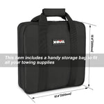 4Wd Recovery Kit With Snatch Strap, Hitch Receiver, And Bow Shackles