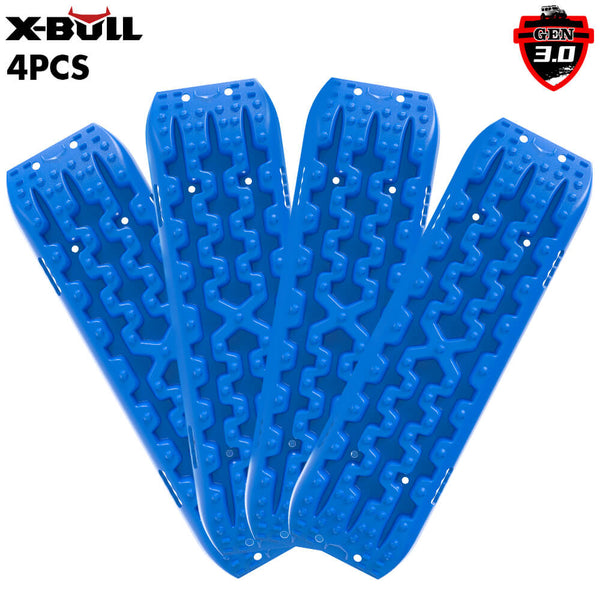  Recovery Tracks Mud Snow / Grass 4X4 Caravan 2Pairs 4Wd Gen 3.0 - Blue