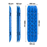 Recovery Tracks Mud Snow / Grass 4X4 Caravan 2Pairs 4Wd Gen 3.0 - Blue
