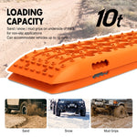Recovery Tracks Sand Trucks Offroad With 4Pcs Mounting Pins 4Wdgen 2.0 - Blue/Orange/Black/Red
