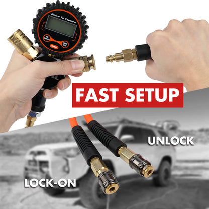 Indeflate 4-Hose Digital Tire Inflation System