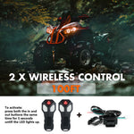 4500Lb Electric Winch 12V Wireless Portable Atv Utv Boat Trailer