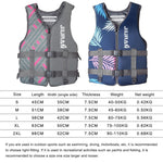 Life Jacket For Unisex Adjustable Safety Breathable Life Vest For Men Women 2XL/XL