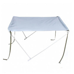 White Boat Foldable Anti-Uv Tent Sunshade Awning Bimini Top Canopy Cover