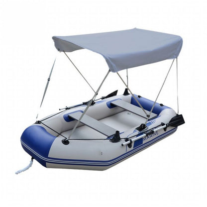 White Boat Foldable Anti-Uv Tent Sunshade Awning Bimini Top Canopy Cover