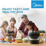 Midea Healthy Low Carb 12-Hour Keep Warm Fast Cook Rice Cooker -Mb-Rs4080Ls