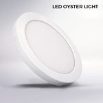 4 X 24W Color Adjustable Led Oyster Ceiling Light For Living Room Dining Room Bathroom