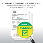 Triple Wooden Single Over Double Bunk Bed Frame For Kids