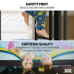 2In1 Single Metal Bunk Bed Frame With Modular Design Dark Matte