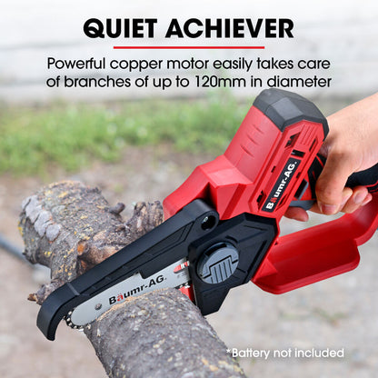 20V Cordless Mini Chainsaw - Electric Tree Pruner (Skin Only)