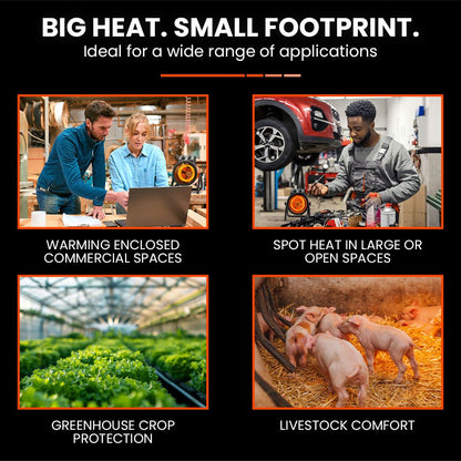 3kW Industrial Space Heater 15A Workshop | Home & Living