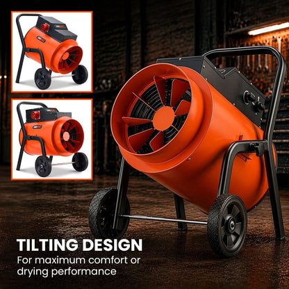 15kW Industrial Electric Fan Heater 3 Phase | Home & Living