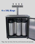 Keg Master Solstice - 6 Keg 12V Kegerator