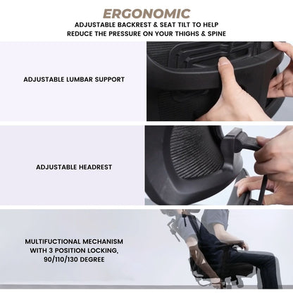 Zorae - Office Chair (Black)