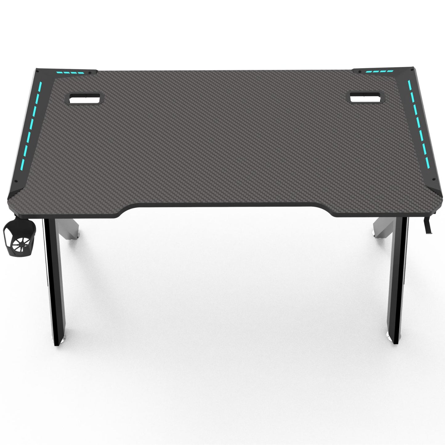 Rgb Gaming Desk Y Shape Black 100Cm