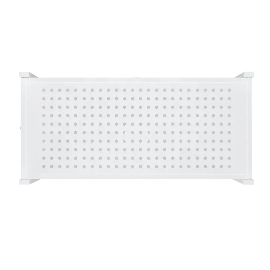Foldable Storage Shelf 3 Tier (White)