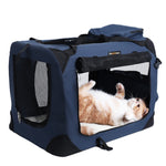 FEANDREA Dog Kennel Transport Box Folding Fabric Pet Carrier 70cm