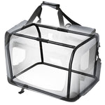 FEANDREA Dog Kennel Transport Box Folding Fabric Pet Carrier 70cm