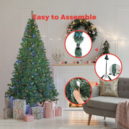 2.1M Christmas Tree With 4 Colour Led