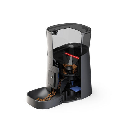 Smart Pet Feeder With Camera - Black -
