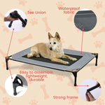 Elevated Pet Bed (Xl Black)