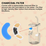 Pet Water Fountain Dispenser 1.8L