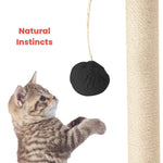 145Cm Plush Cat Condo Cat Tree Dark Grey