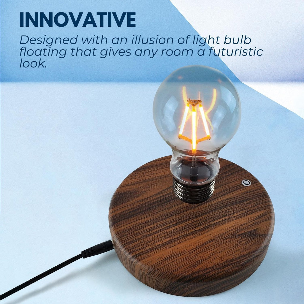 Magnetic Levitating Light Bulb