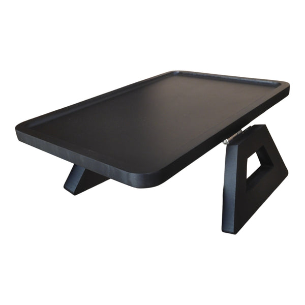  Portable Sofa Arm Tray For Wide Couches(Black)