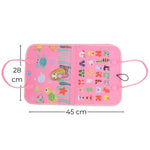 Kids Busy Board Learning Toys (Pink)