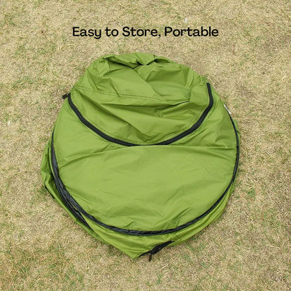 Shower Tent With 2 Window (Green)
