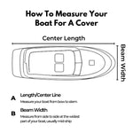 14-16 Ft Waterproof Boat Cover (Black)
