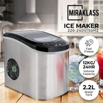 Ice Maker Machine Stainless Steel 2.2L