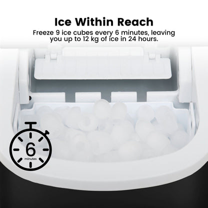 Ice Maker Machine Stainless Steel 2.2L